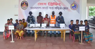সুন্দরবনের বনদস্যু রাঙ্গা বাহিনীর ২ সদস্য আটক, অপহৃত ৯ জেলে উদ্ধার